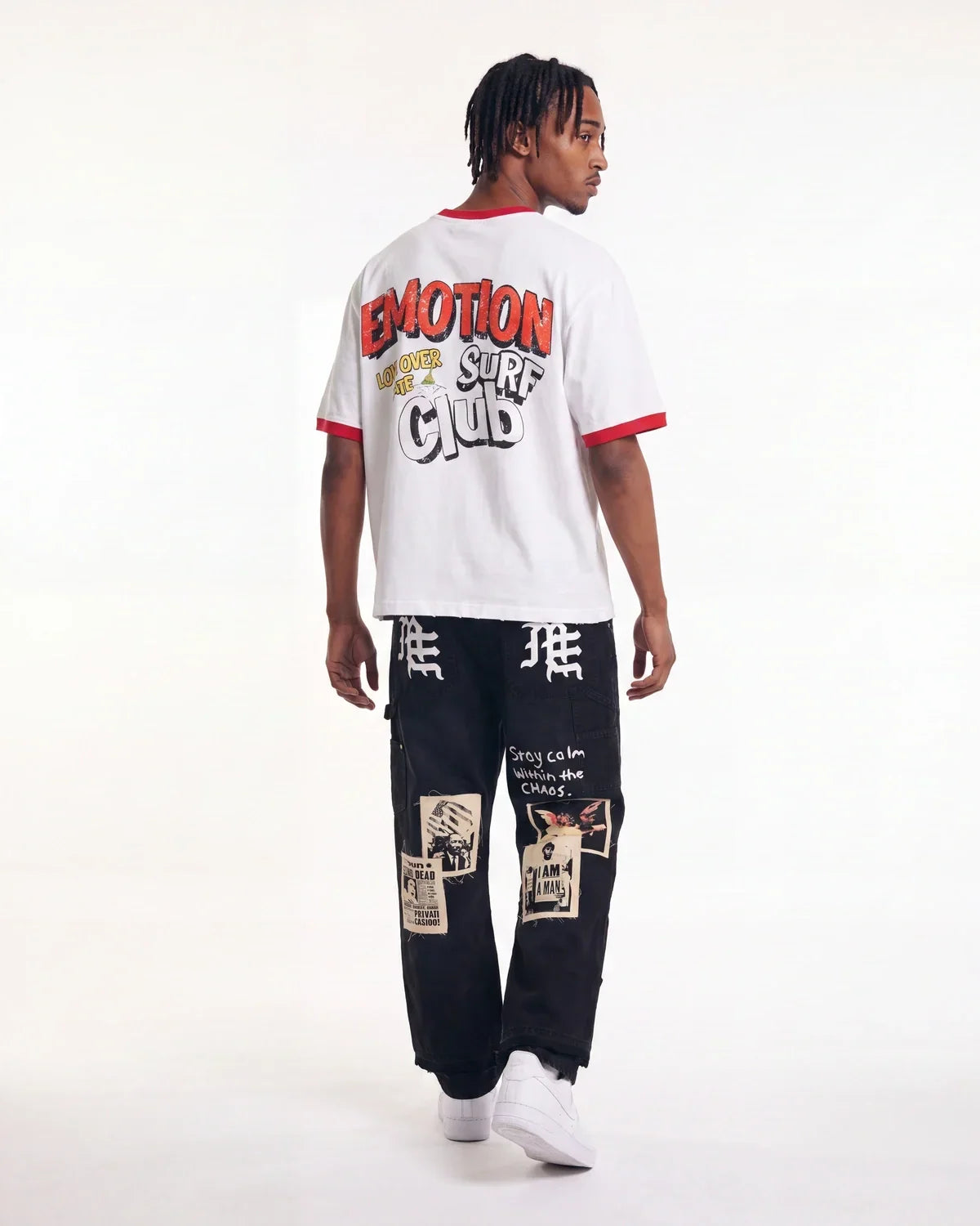 Mixed Emotions Surf Club Tee White