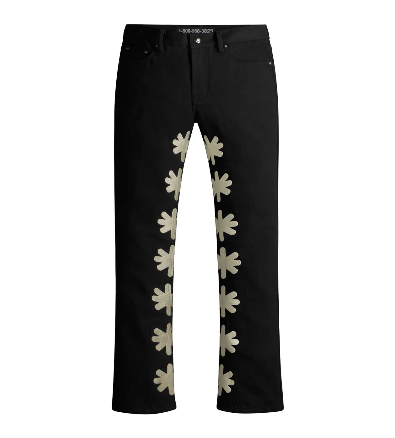 Lost Shdws Denim Pant Black/Bone